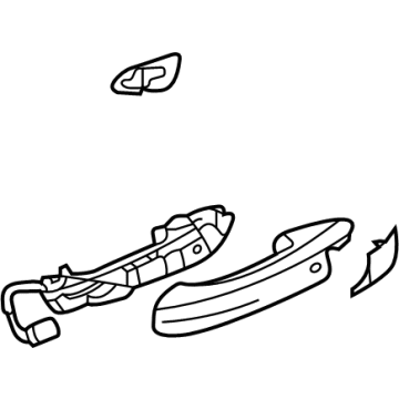 Cadillac CT5 Exterior Door Handle - 13548515