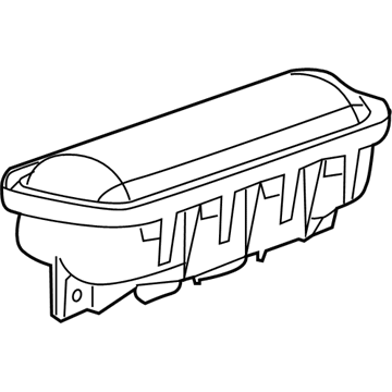 GM 84306077 Passenger Air Bag 84306077 GM Passenger Air Bag Illustration 1 of 1