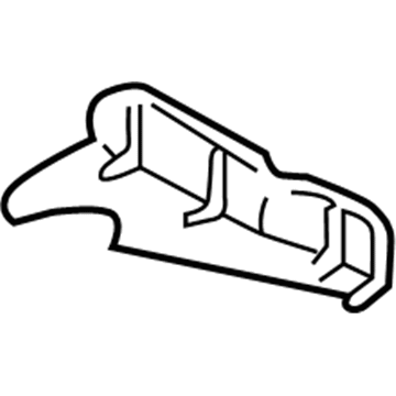Chevy 91174845 Wheelhouse Panel Gusset