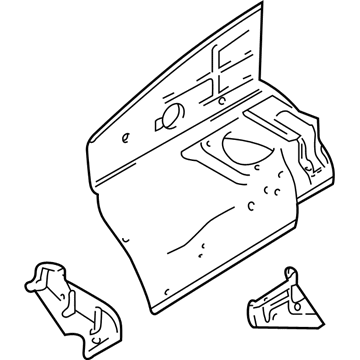 Chevy 30023670 Wheelhouse Panel