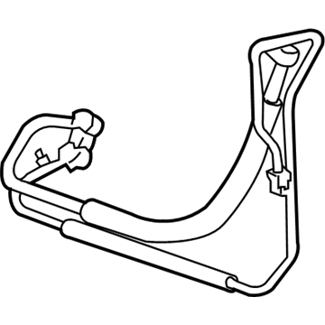 15927302 GM A/C Hoses Illustration 1 of 1
