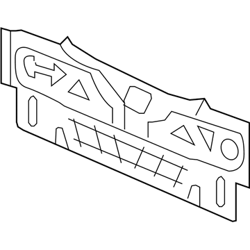 Saturn 25863249 Rear Body Panel
