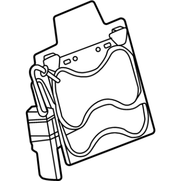 Buick 13558823 Lumbar Adjuster