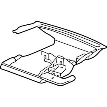 Pontiac 10424772 Defroster Duct
