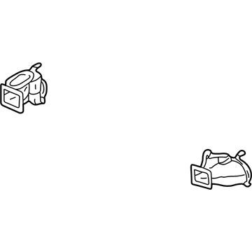 GM 10430060 Air Outlet, Driver Side 10430060 GM Air Outlet, Driver Side Illustration 1 of 1