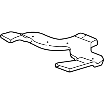 10245867 GM Rear Duct Illustration 1 of 1