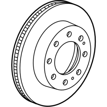 GM 85528640 Rotor 85528640 GM Rotor Illustration 1 of 1