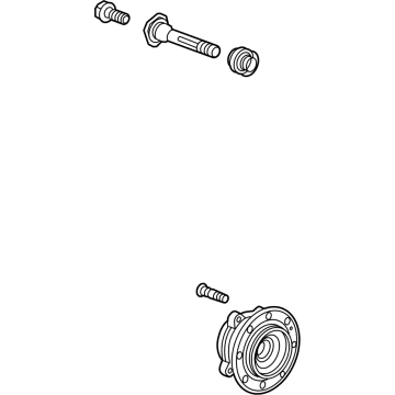 Chevy 13551817 Rear Hub & Bearing
