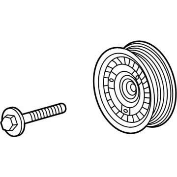 GM 12666591 Idler Pulley, Passenger Side 12666591 GM Idler Pulley, Passenger Side Illustration 1 of 1