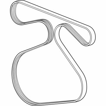 Chevy Silverado 1500 Serpentine Belt - 12732419