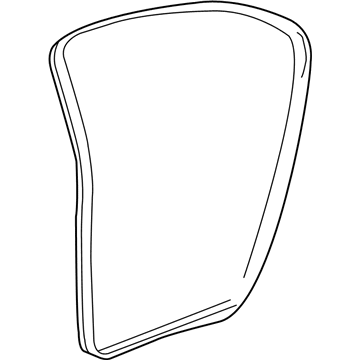 Pontiac Door Seal - 89039906