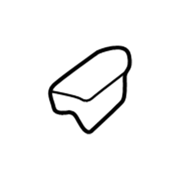 Chevy 30005484 Windshield Pillar Trim Clip