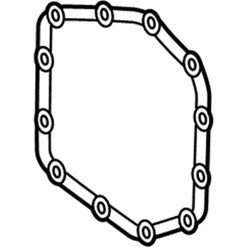 23490353 GM Cover Gasket, Rear Illustration 1 of 1