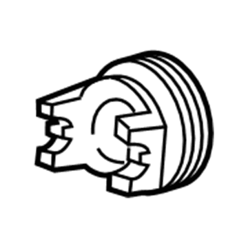 GM 23490404 Companion Flange 23490404 GM Companion Flange Illustration 1 of 1