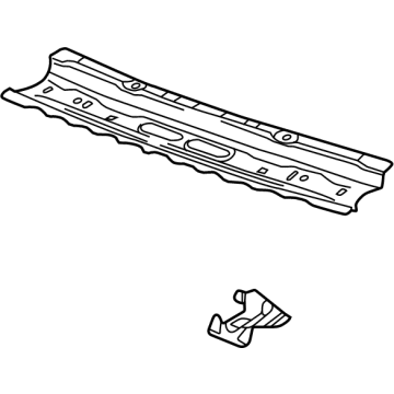 GM 84544057 Windshield Header 84544057 GM Windshield Header Illustration 1 of 1