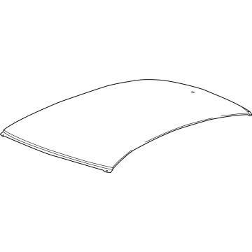 GM 22873235 Roof Panel 22873235 GM Roof Panel Illustration 1 of 1