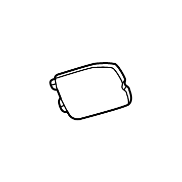 GM 85144423 Cover-Steering Wheel Airbag Access Hole *Backen Blackk 85144423 GM Cover-Steering Wheel Airbag Access Hole *Backen Blackk Illustration 1 of 1
