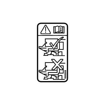 Chevy 85627202 Caution Label