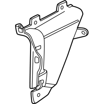 GM 85140514 Inner Bracket, Driver Side 85140514 GM Inner Bracket, Driver Side Illustration 1 of 1