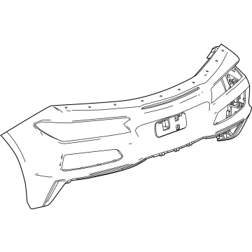 Chevy Corvette Bumper Cover - 86820961