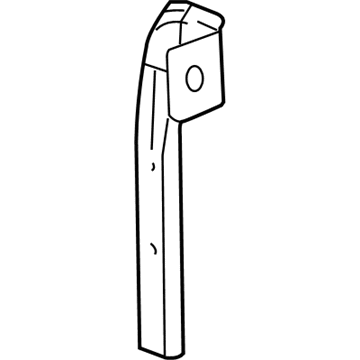 GM 25753157 Headlamp Assembly Bracket, Driver Side 25753157 GM Headlamp Assembly Bracket, Driver Side Illustration 1 of 1