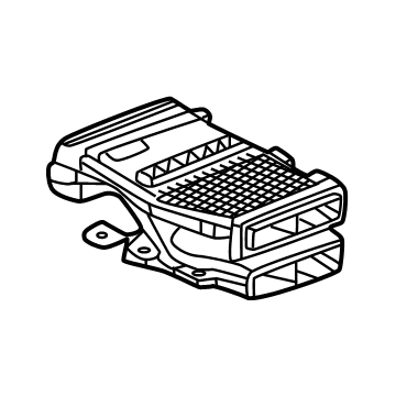 Cadillac 86796650 Center Duct