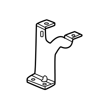 GM 85608904 Bracket-Floor Rear Air Distributor 85608904 GM Bracket-Floor Rear Air Distributor Illustration 1 of 1