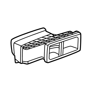 Cadillac 86796649 Center Duct
