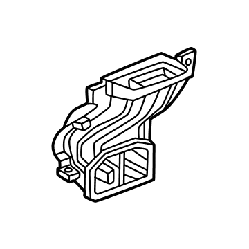 Cadillac 86789311 Front Duct