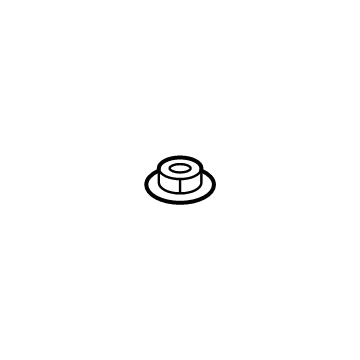 Chevy 11546449 Stay Rod Nut