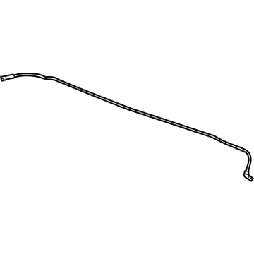 GM 84830108 Washer Hose 84830108 GM Washer Hose Illustration 1 of 1