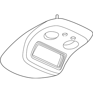 Chevy 15071062 Roof Console
