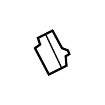 GM 20766782 Lumbar Adjuster, Titanium, Driver Side 20766782 GM Lumbar Adjuster, Titanium, Driver Side Illustration 1 of 1