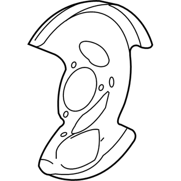 Chevy Equinox Backing Plate - 20945766