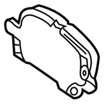 Chevy Equinox Brake Pads - 23214903
