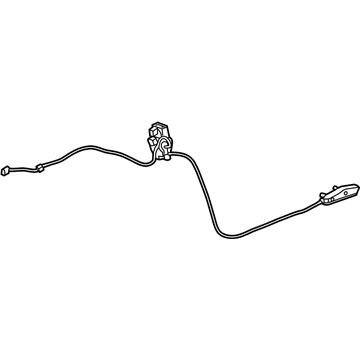 GM 22826660 Latch, Black, Front Driver Side 22826660 GM Latch, Black, Front Driver Side Illustration 1 of 1