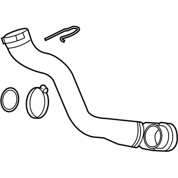 GM 22857354 Coolant Line 22857354 GM Coolant Line Illustration 1 of 1