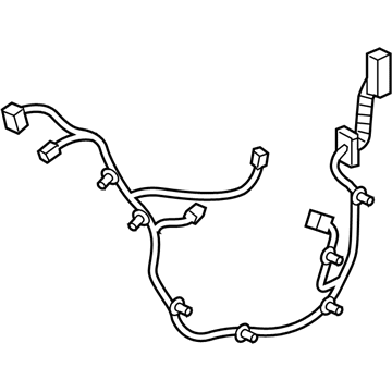 42477927 GM Harness, Rear Driver Side Illustration 1 of 1