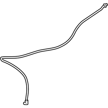 26698448 GM Washer Hose Illustration 1 of 1