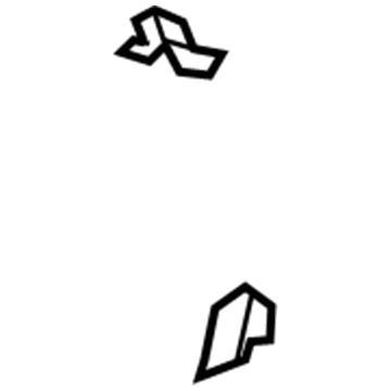 GM 15893661 Sunvisor Retainer 15893661 GM Sunvisor Retainer Illustration 1 of 1