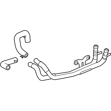 GM 20893302 Hose & Tube Assembly 20893302 GM Hose & Tube Assembly Illustration 1 of 1