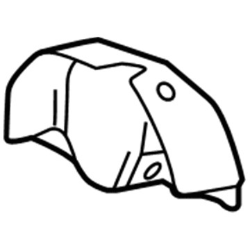 22753217 GM Heat Shield Illustration 1 of 1