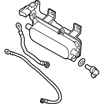 GM 22851153 Heater 22851153 GM Heater Illustration 1 of 1