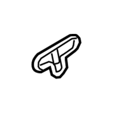 GM 20980462 Wheelhouse Panel Bracket 20980462 GM Wheelhouse Panel Bracket Illustration 1 of 1