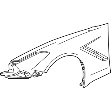Chevy Corvette Fender - 84423757