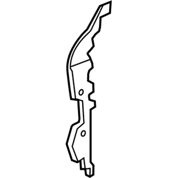 84205501 GM Rear Insulator, Front Passenger Side Illustration 1 of 1