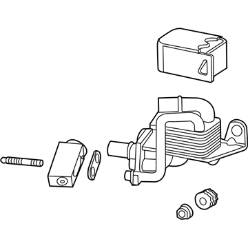 GM 23298192 Cooler 23298192 GM Cooler Illustration 1 of 1