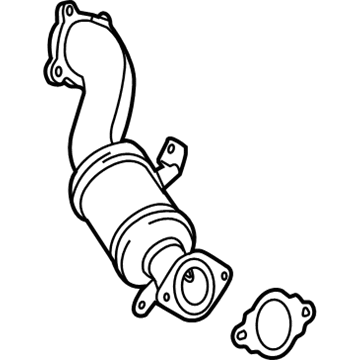 GM 19420102 Catalytic Converter 19420102 GM Catalytic Converter Illustration 1 of 1