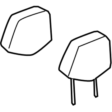 Cadillac 20830413 Headrest