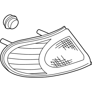 Buick Back Up Light - 15228560